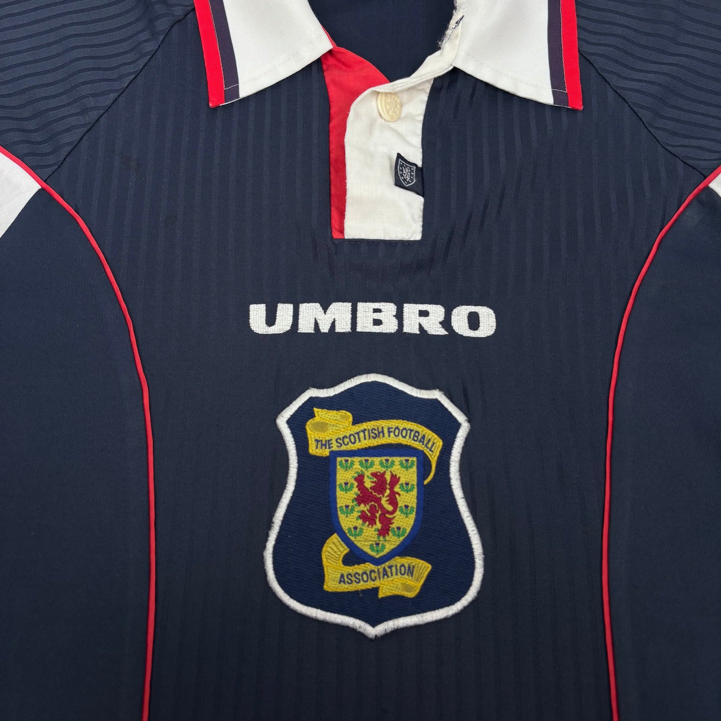 1996/97 Scotland Home Shirt - L