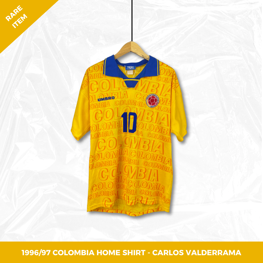 1996/97 Colombia Home Shirt - Valderrama