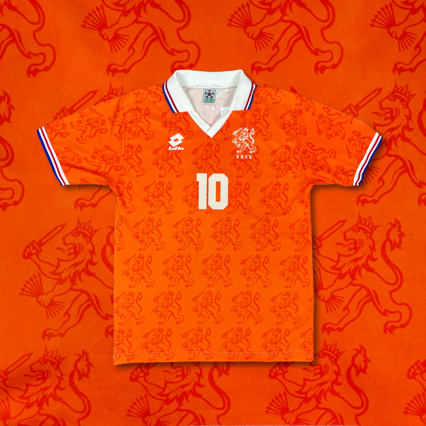 1994/95 Netherland Home Shirt - Bergkamp - L