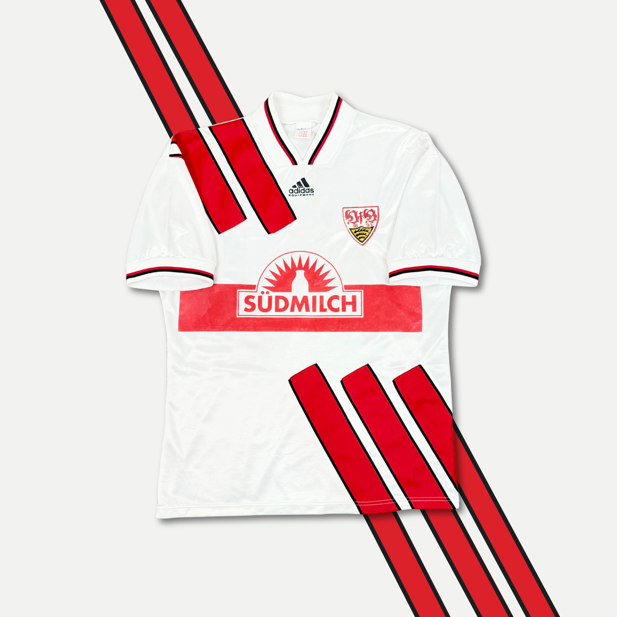 1994/95 Vfb Stuttgart Home Shirt - Balakov - L