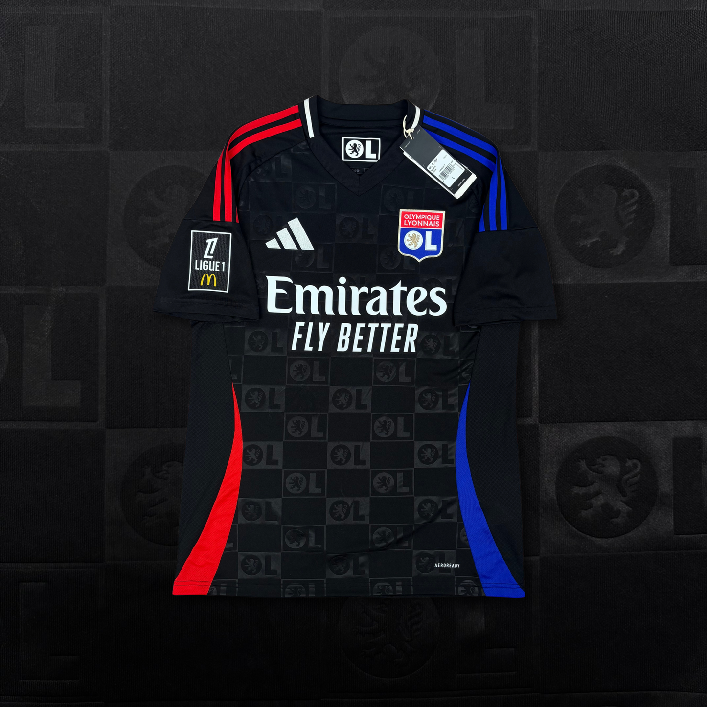 2024/25 Olympique Lyon Away Shirt - Lacazette - M - New with Tag