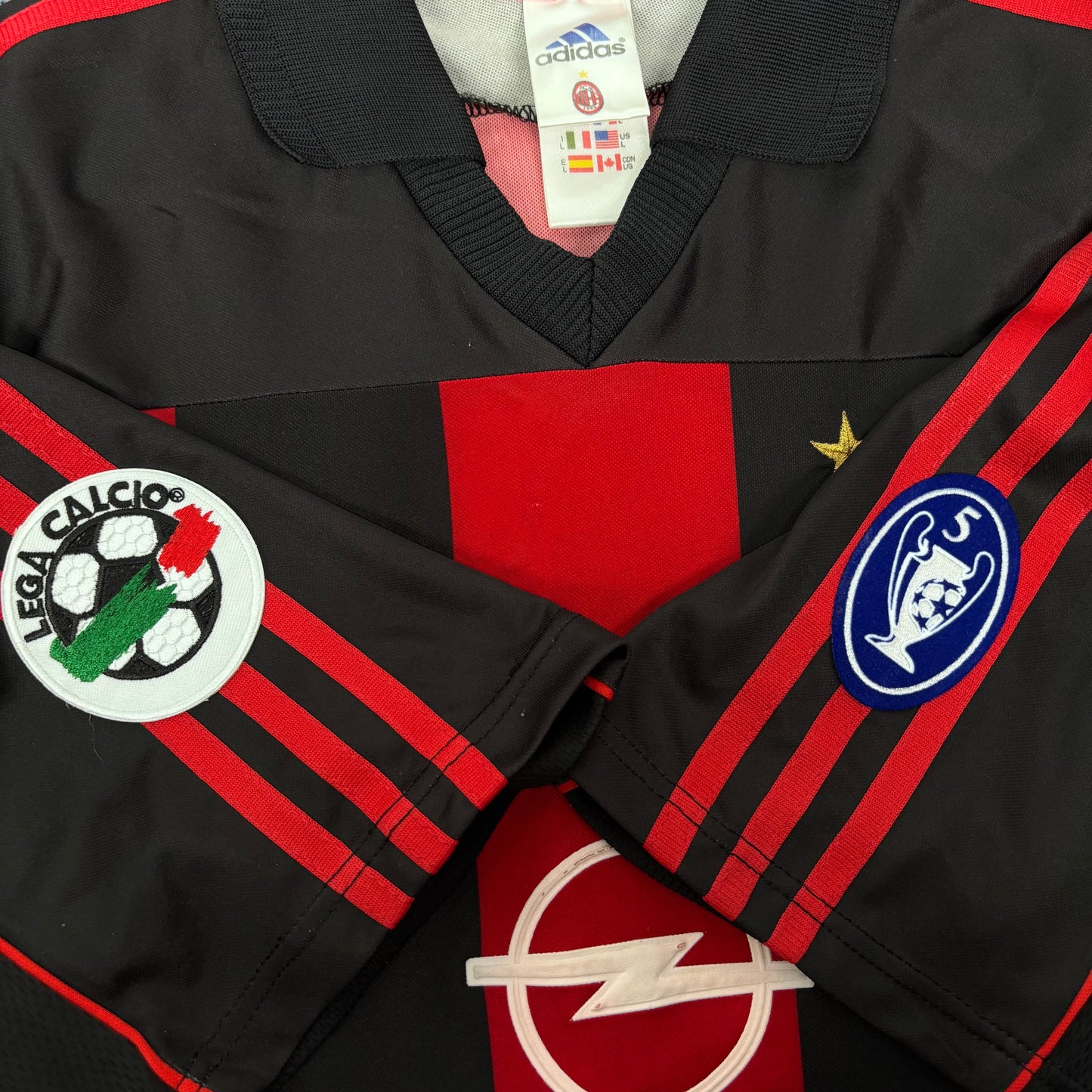 2000/01 AC Milan Home Shirt - Bierhoff - L