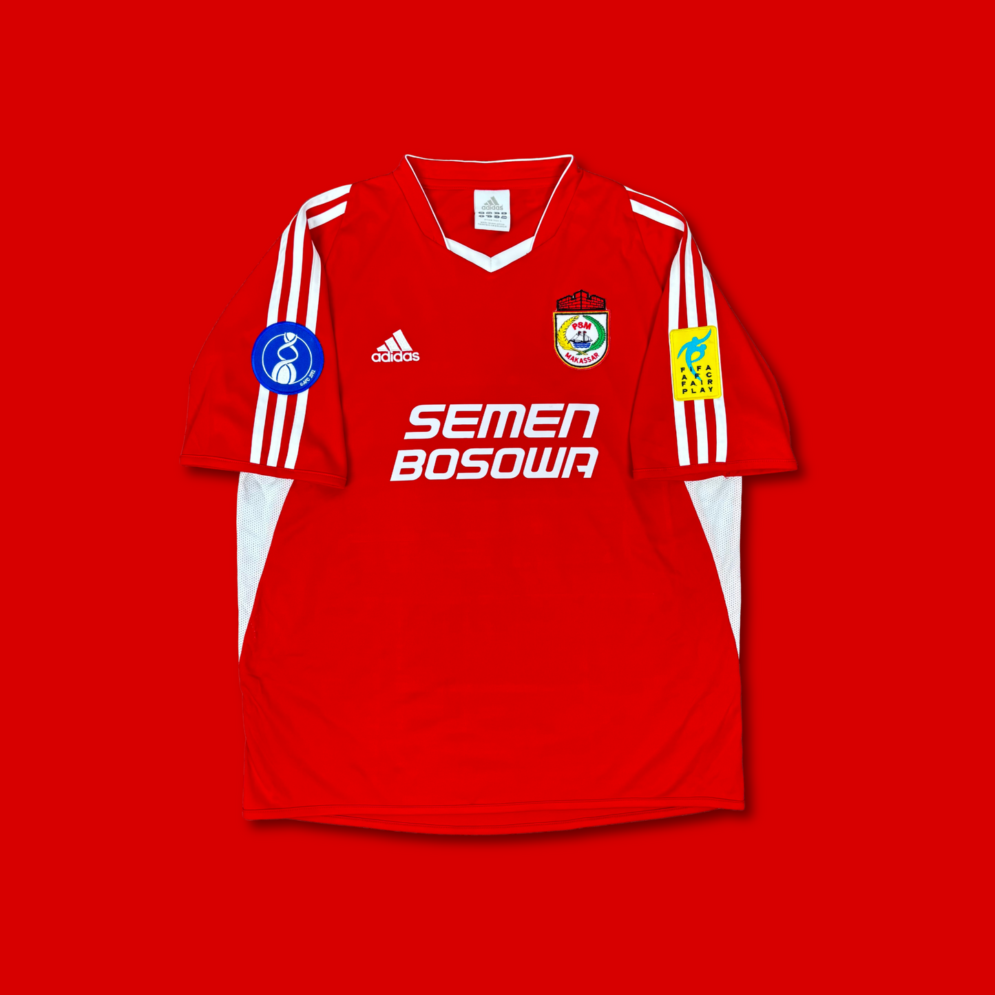 2004/05 PSM Makassar Home Shirt - Gonzalez - M