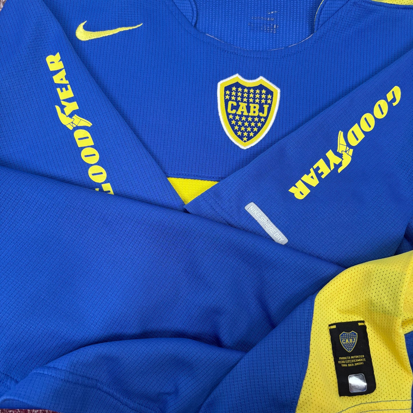 2004/05 Boca Juniors Home Shirt - Palermo - L