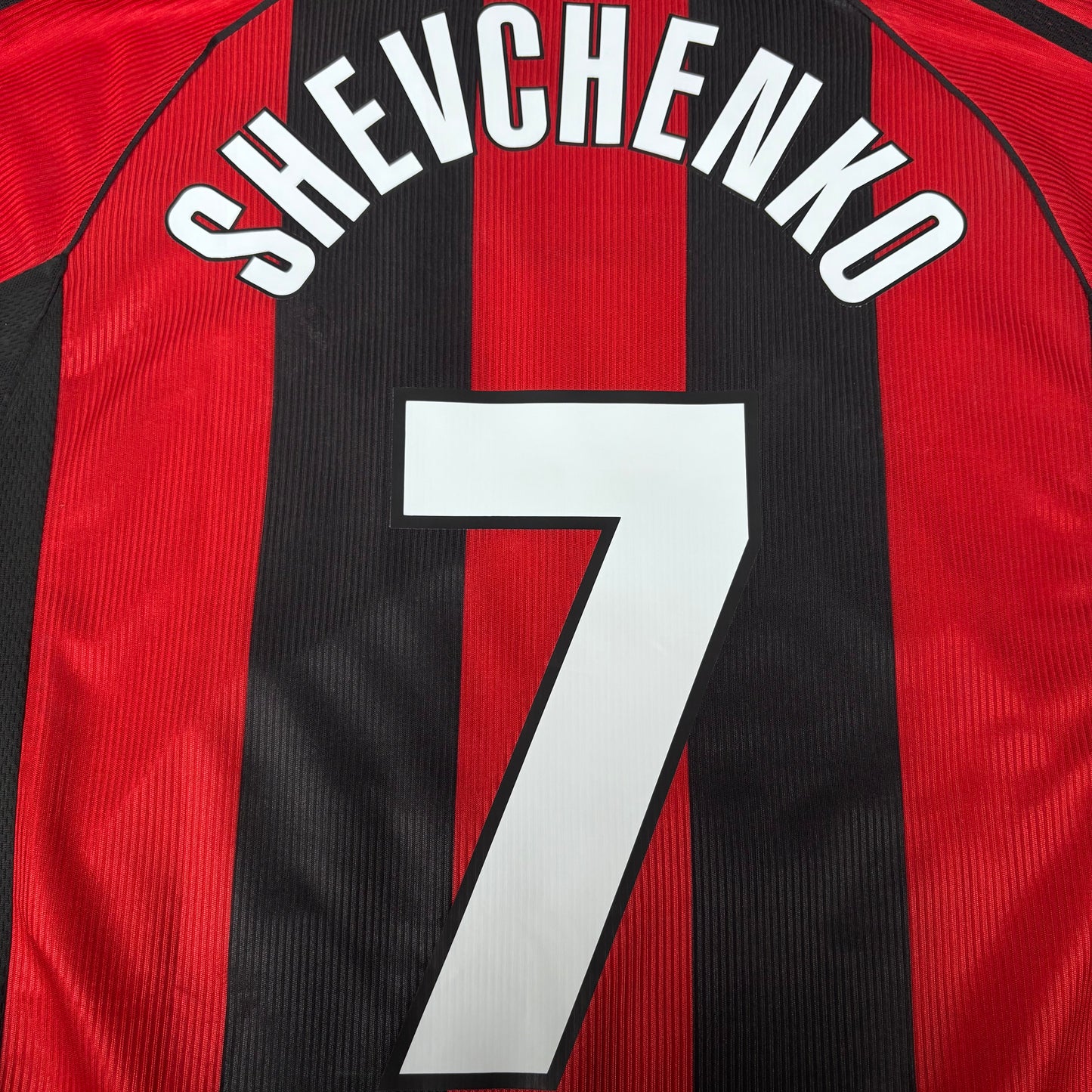 1998/99 AC Milan Home Shirt - Shevchenko - M