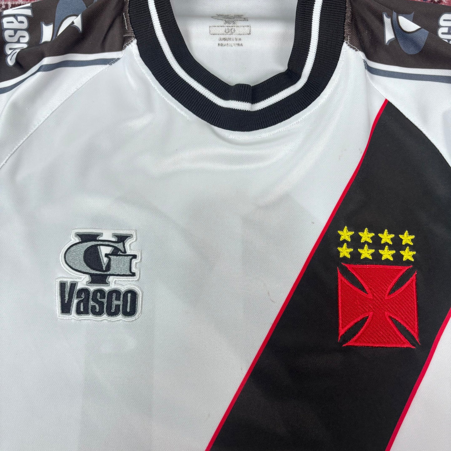 2001/02 Vasco De Gama Home Shirt - Romario - XL