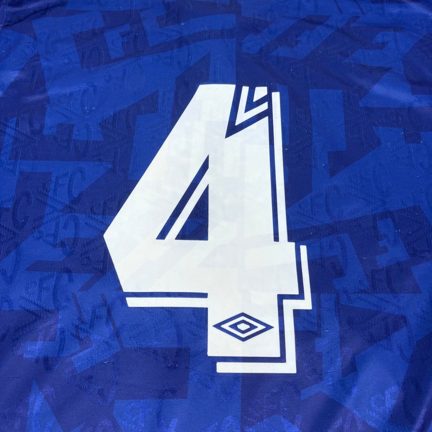 1991/92 Chelsea Home Shirt - Vinnie Jones - L