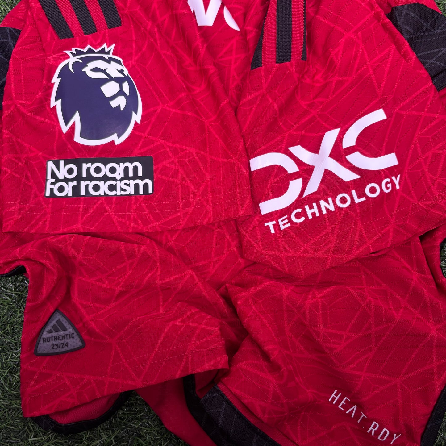 2022/23 Manchester United Home Player Issue Shirt - Rashford - L