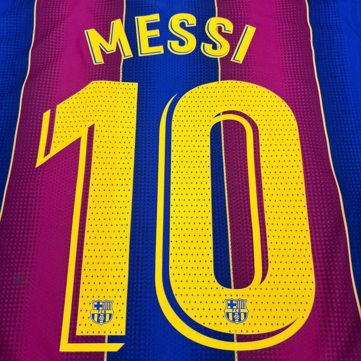 2020/21 Barcelona Home Shirt - Player Issue - Messi - XXL