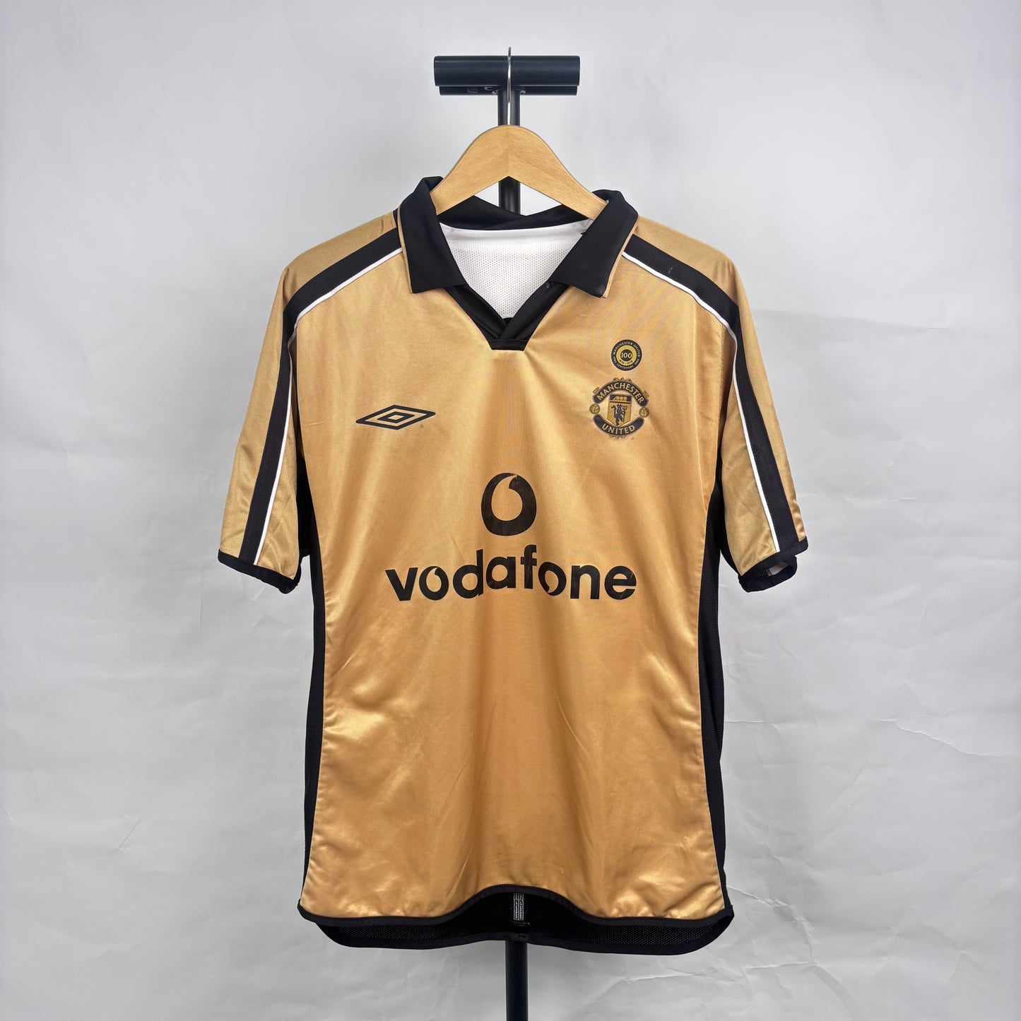 2001/02 Manchester United Away Centenary Shirt - Scholes - M
