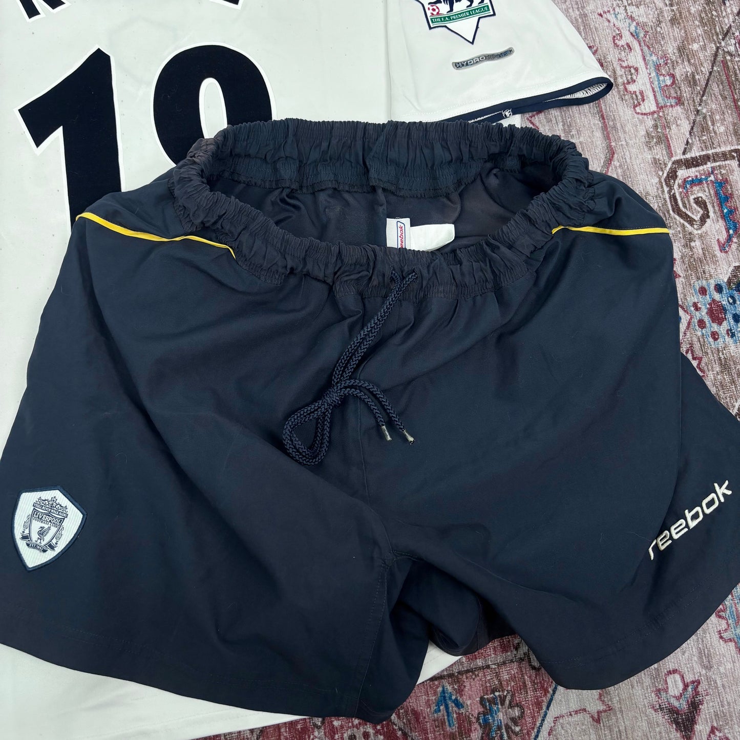 2001/02 Liverpool Away Shirt with Short - Riise - L