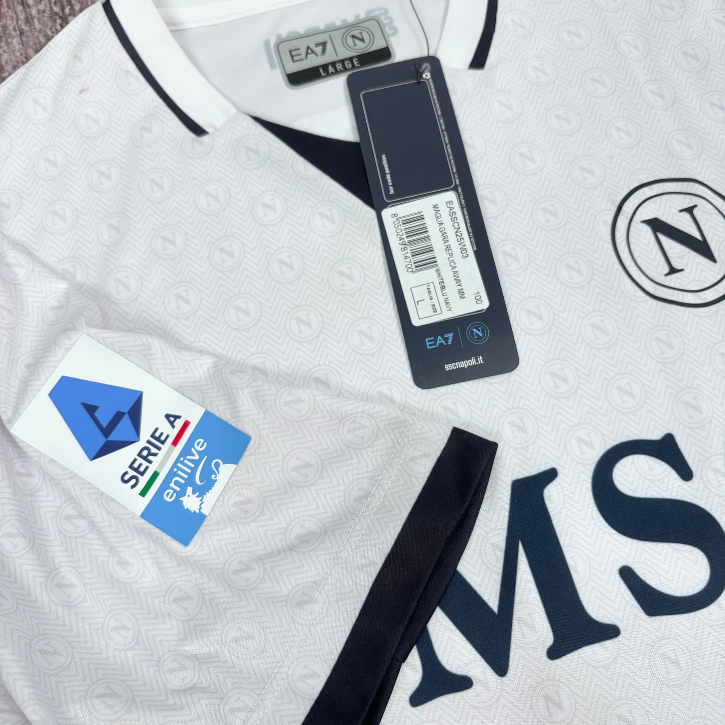 2024/25 Napoli Away Shirt - McTominay - L - New with Tag