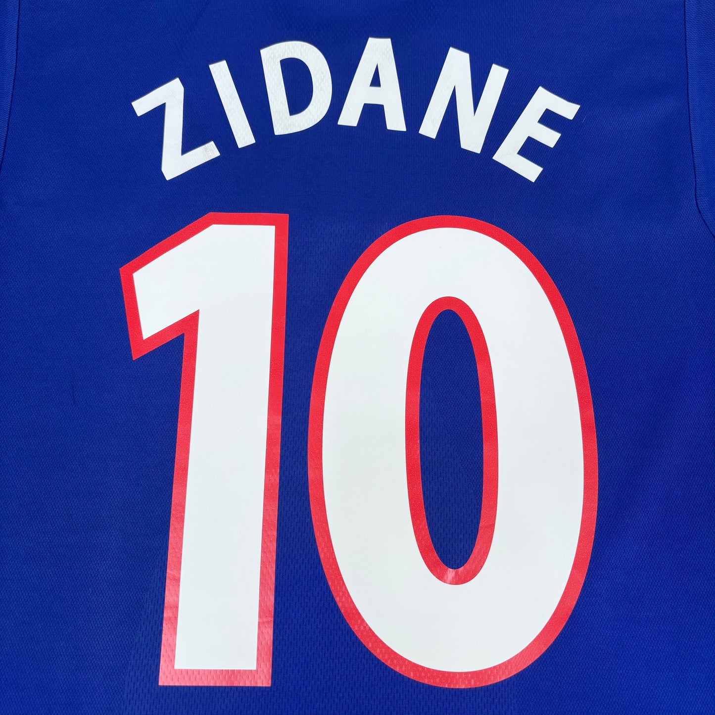2000/01 France Home Shirt - Zidane - XL