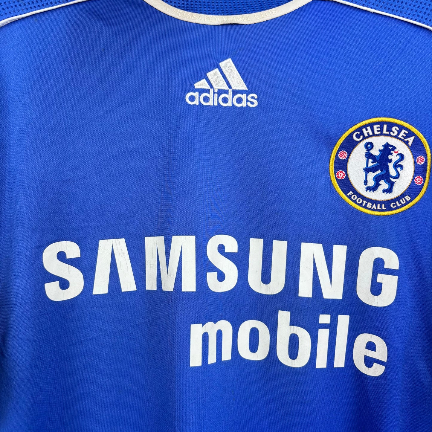 2006/07 Chelsea Home Longsleeve Shirt - Ballack - L