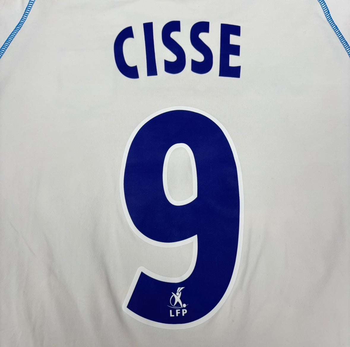 2003/04 Auxerre Home Shirt - L - Cisse