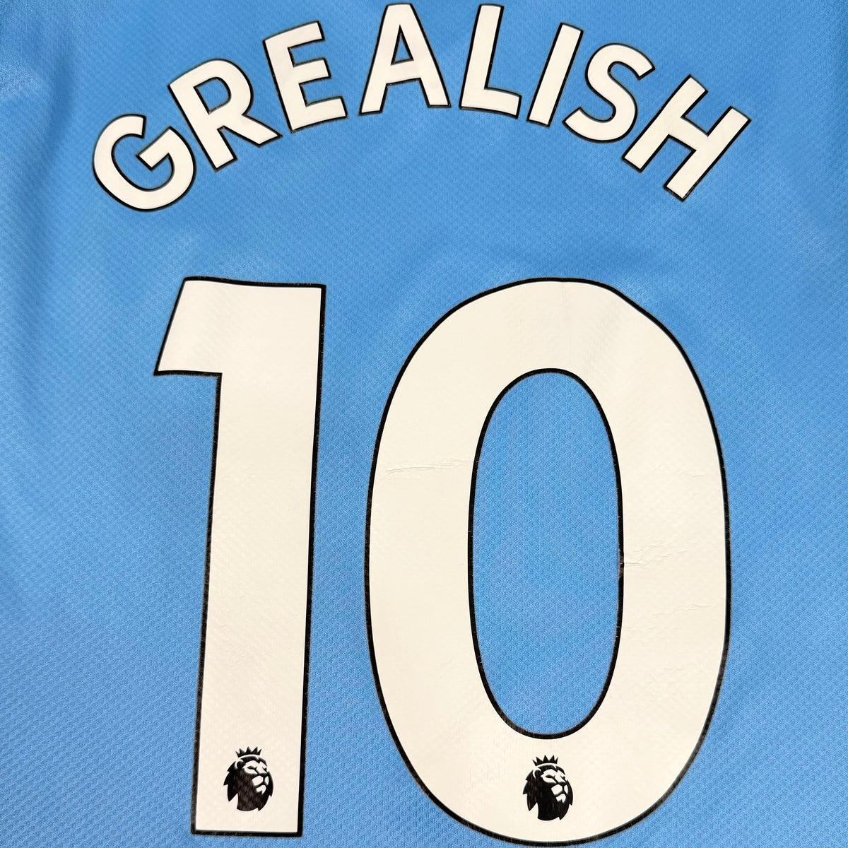 2021/22 Manchester City Home Shirt - Grealish - M