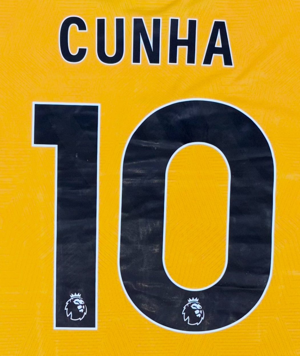 2024/25 Wolverhampton Wanderers Home Shirt - XL - Cunha - New with Tag