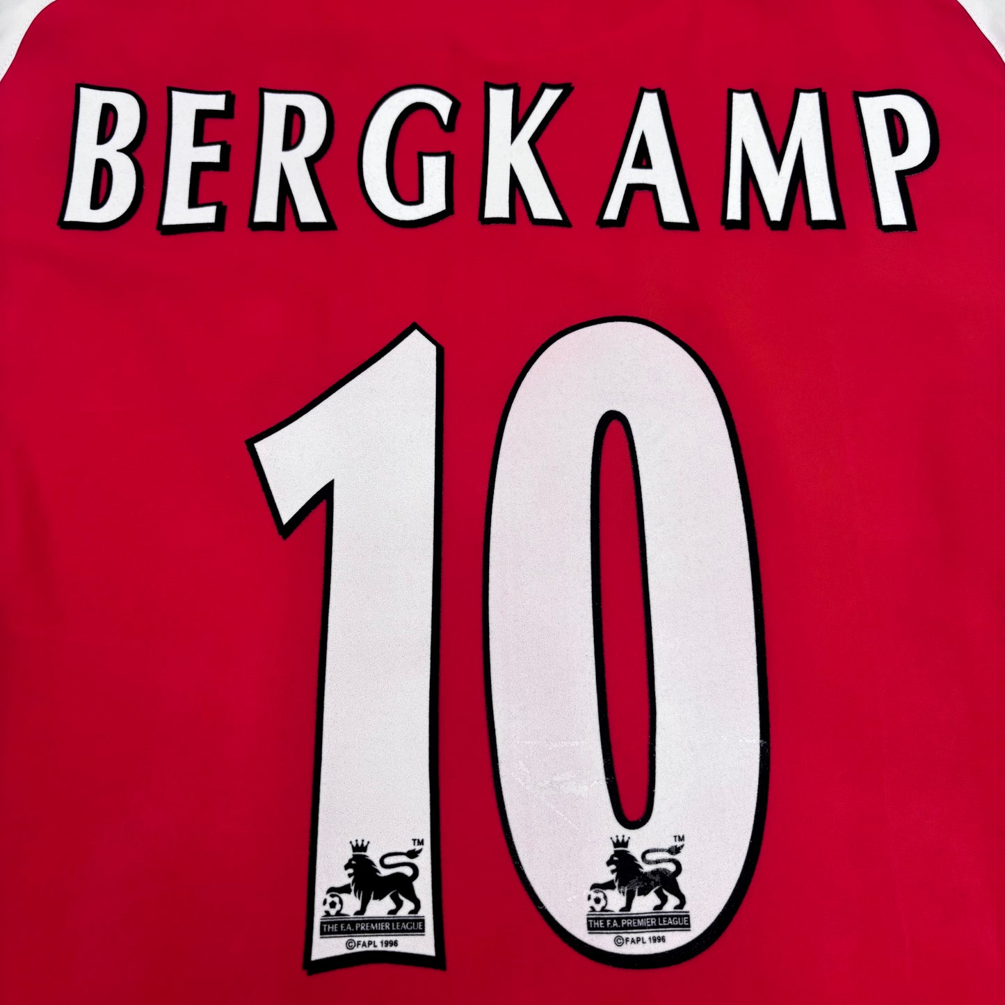 2003/04 Arsenal Home Shirt - Bergkamp - XL