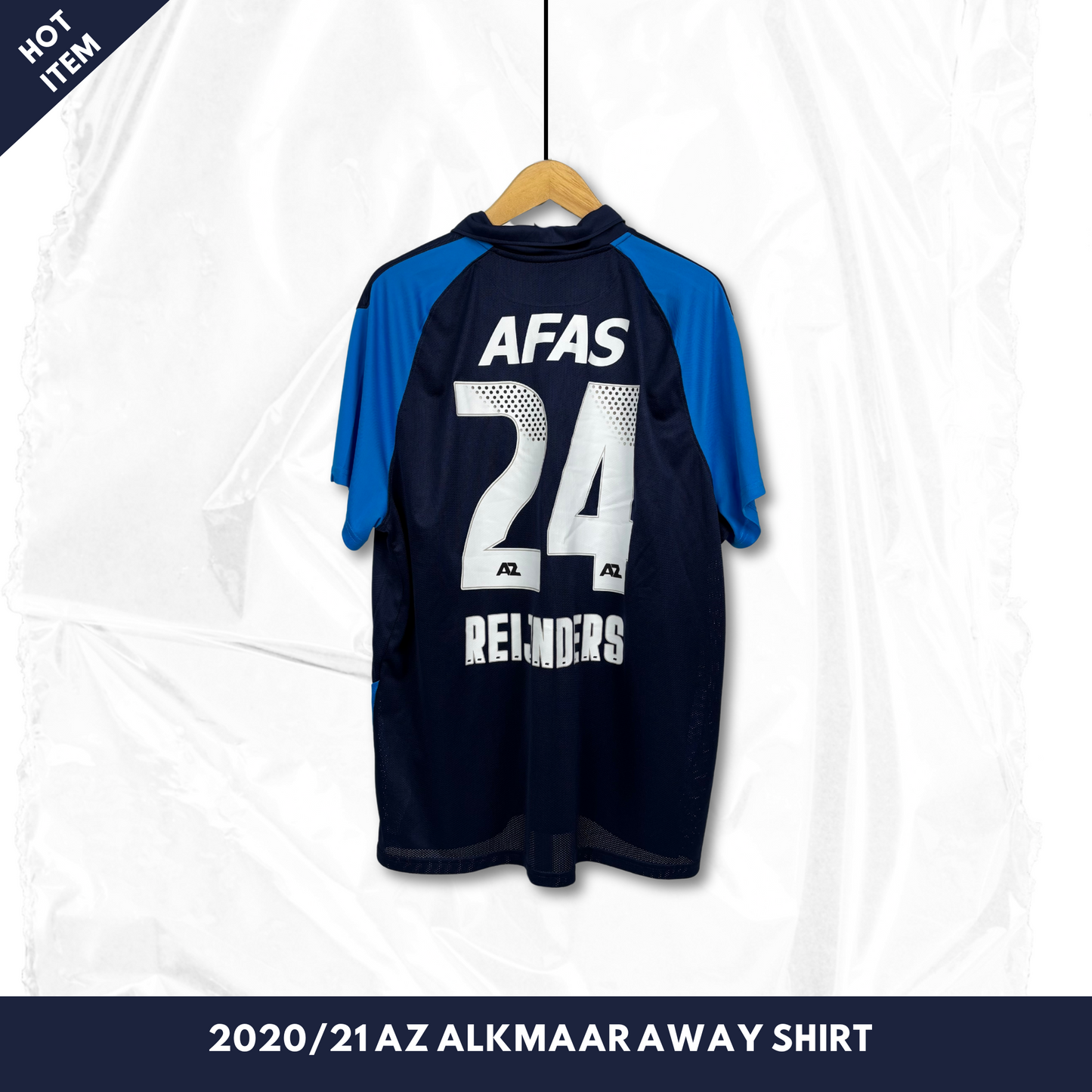 2020/21 AZ Alkmaar Away Shirt - Reijnders - XXL