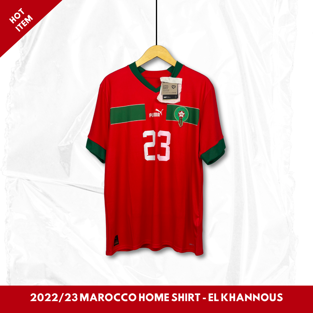 2022/23 Marocco Home Shirt - El Khannous