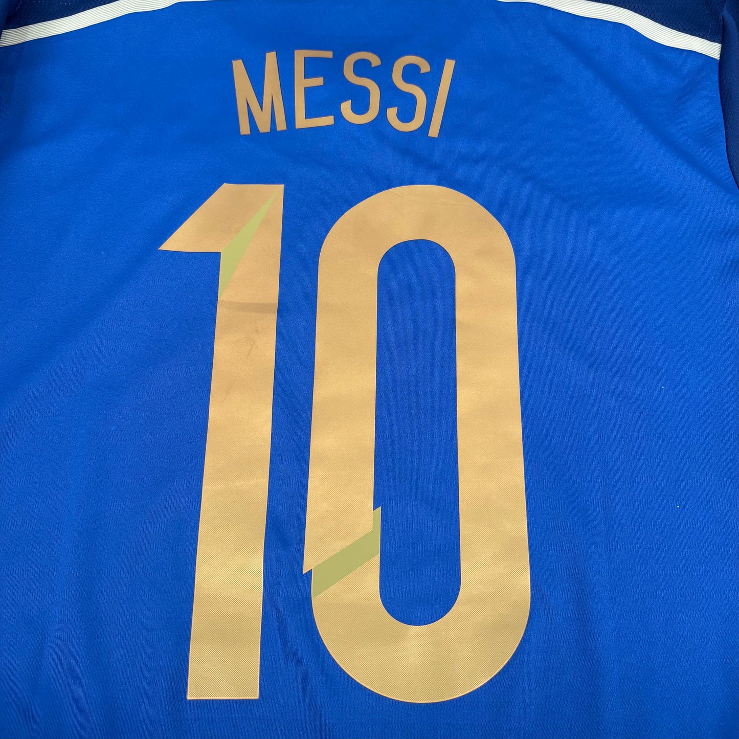 2014/15 Argentina Away Shirt - Messi - M