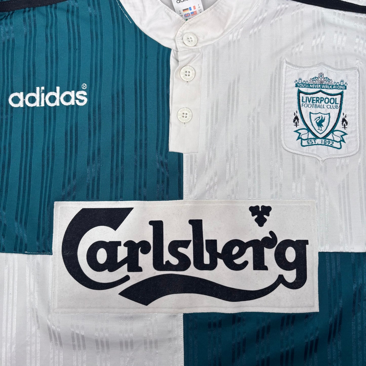 1995/96 Liverpool Away Shirt - Rush - M