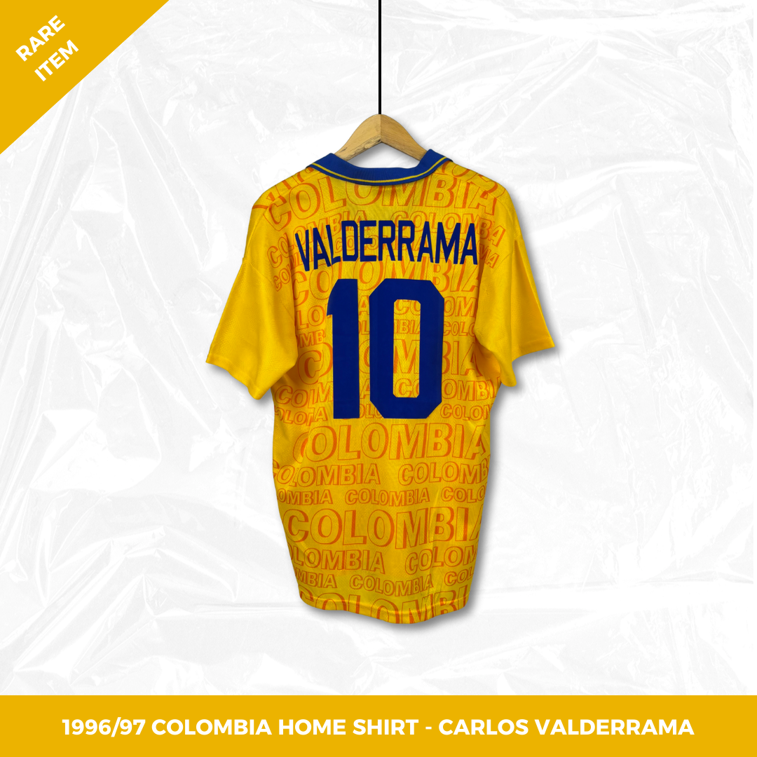 1996/97 Colombia Home Shirt - Valderrama