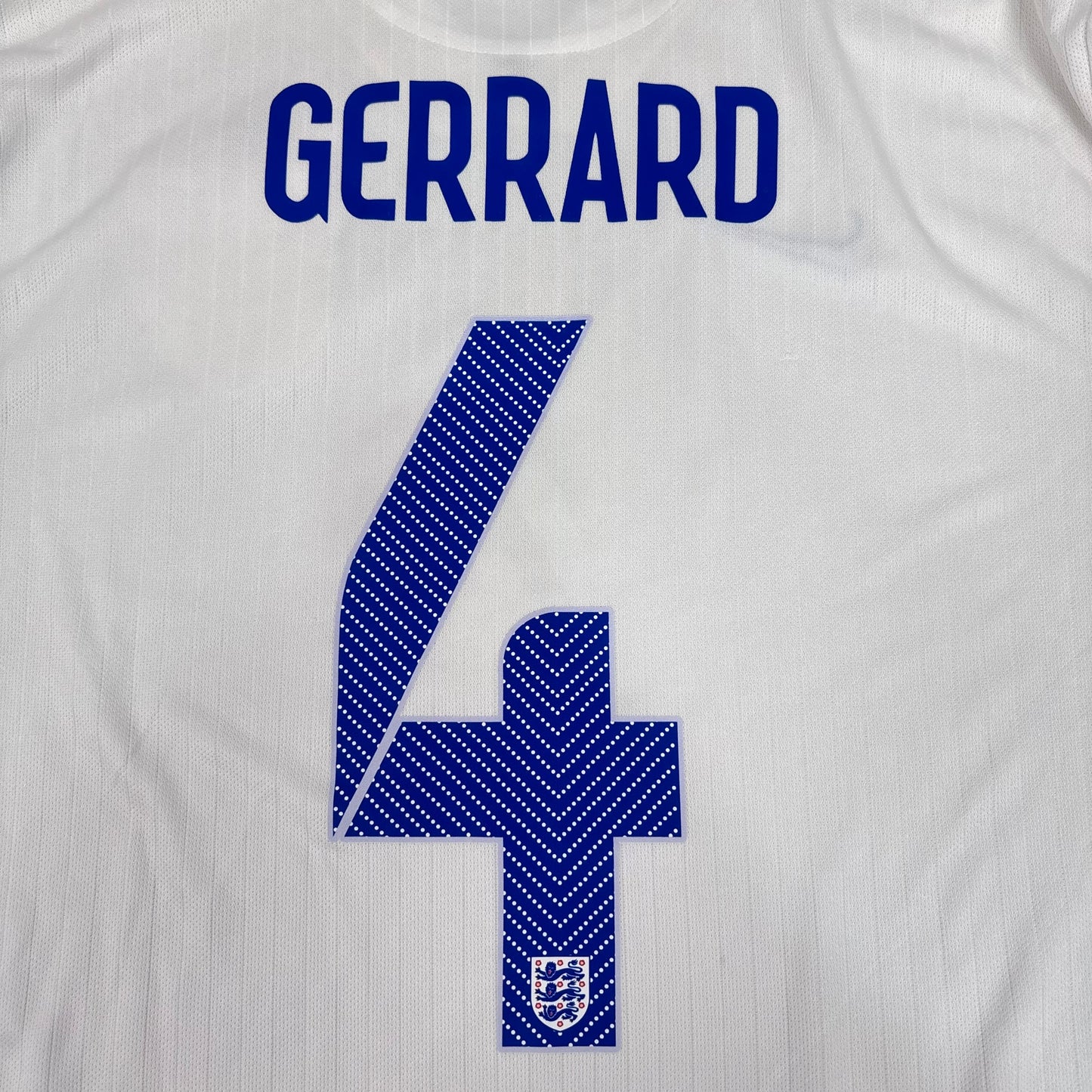 2014/15 England Home Shirt - Gerrard - L