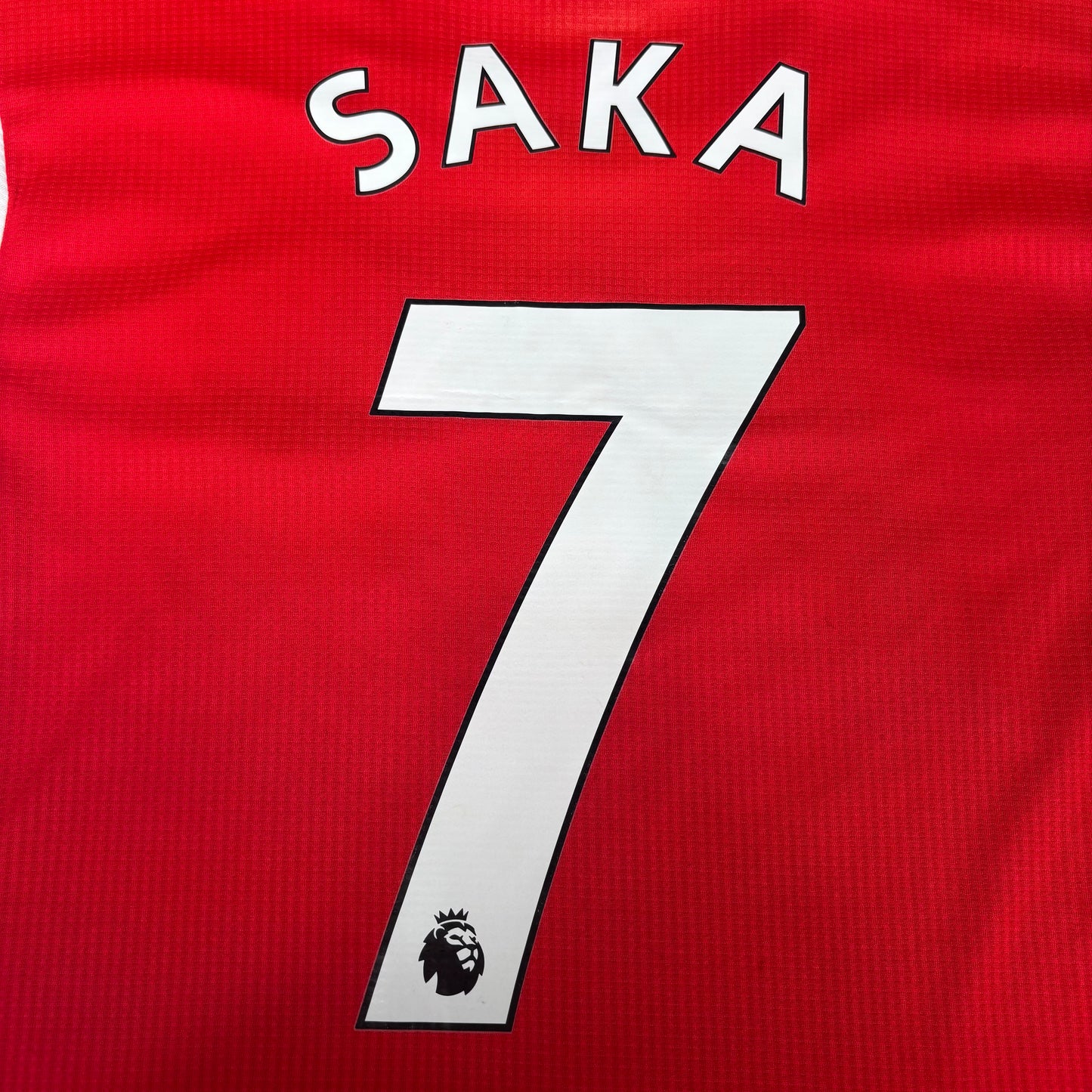 2021/22 Arsenal Home Shirt - Player Issue - Saka - M