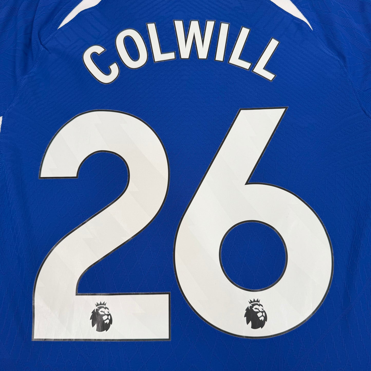 2023/24 Chelsea Home Shirt - Player Issue - Colwill - L