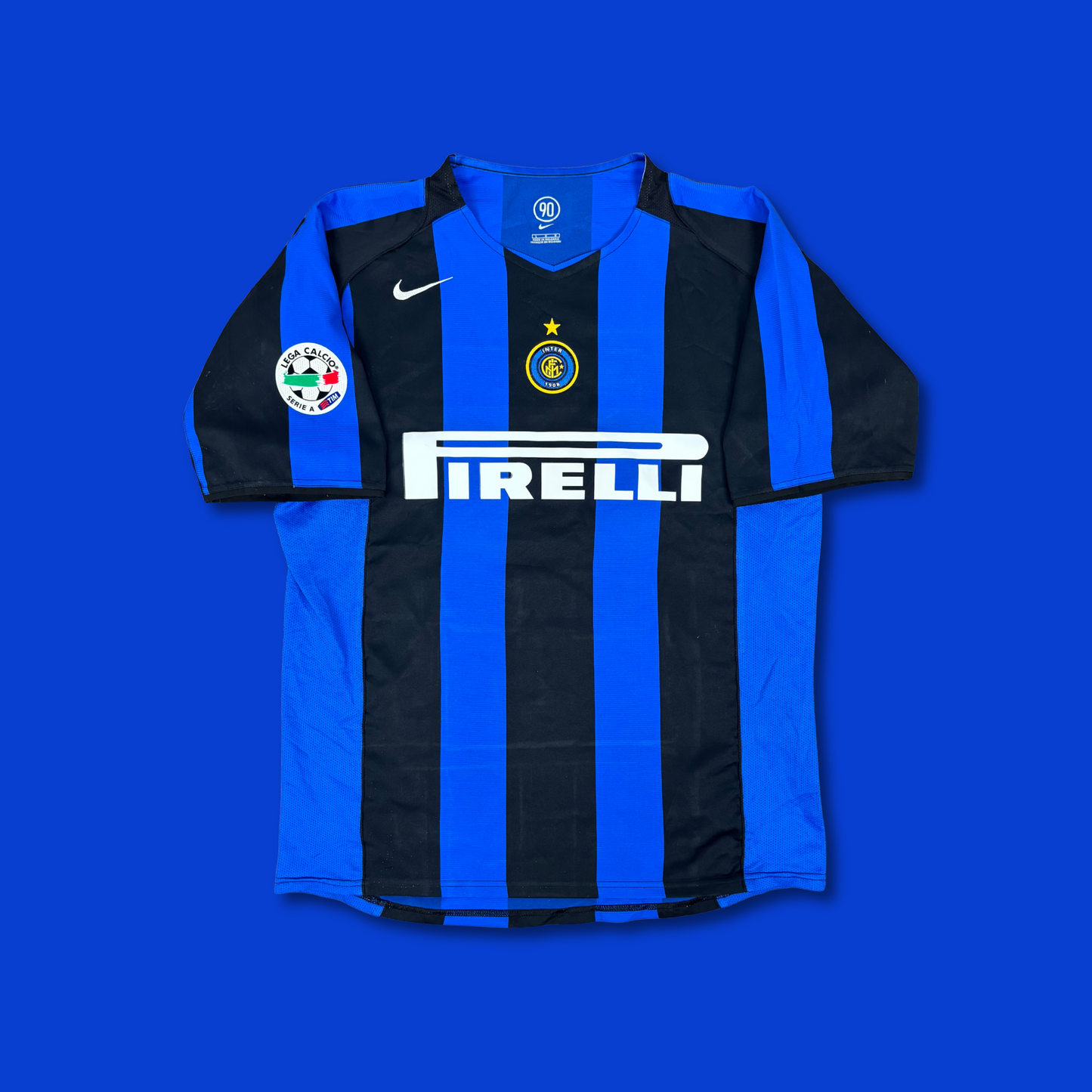 2004/05 Inter Milan Home Shirt - Adriano - L