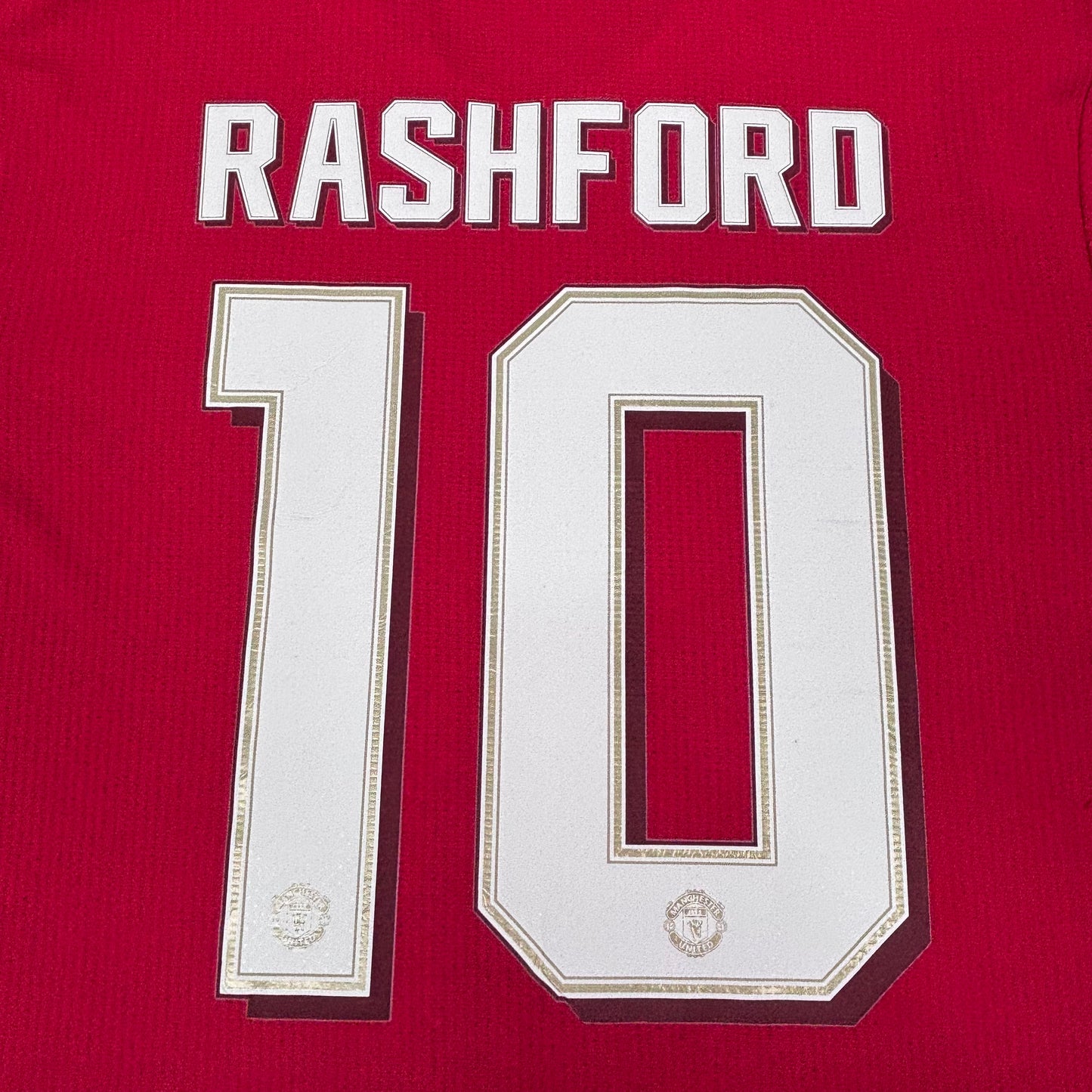 2019/20 Manchester United Home Shirt - Rashford - Player Issue - XL