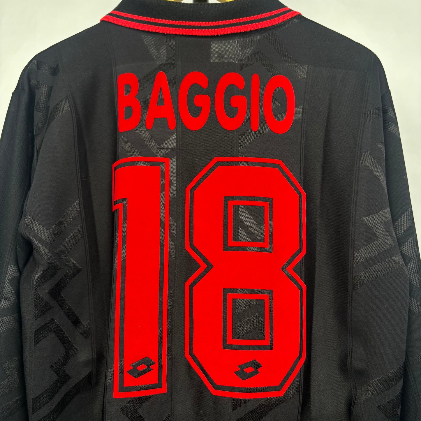 1996/97 AC Milan Third Shirt Longsleeve - Baggio