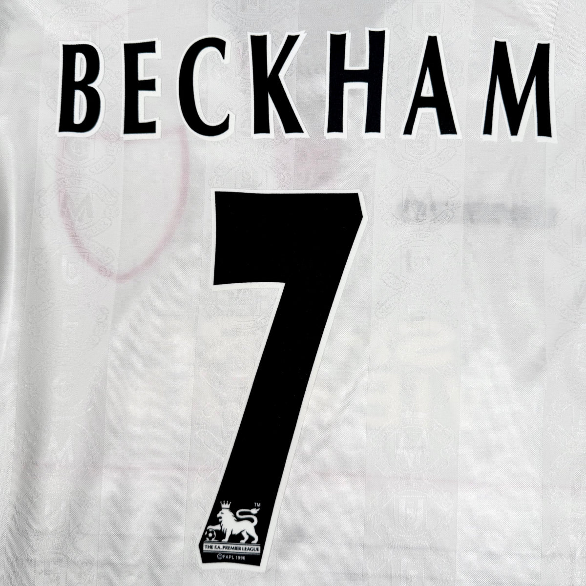 1998/99 Manchester United Away Home Longsleeve Shirt - Beckham - L
