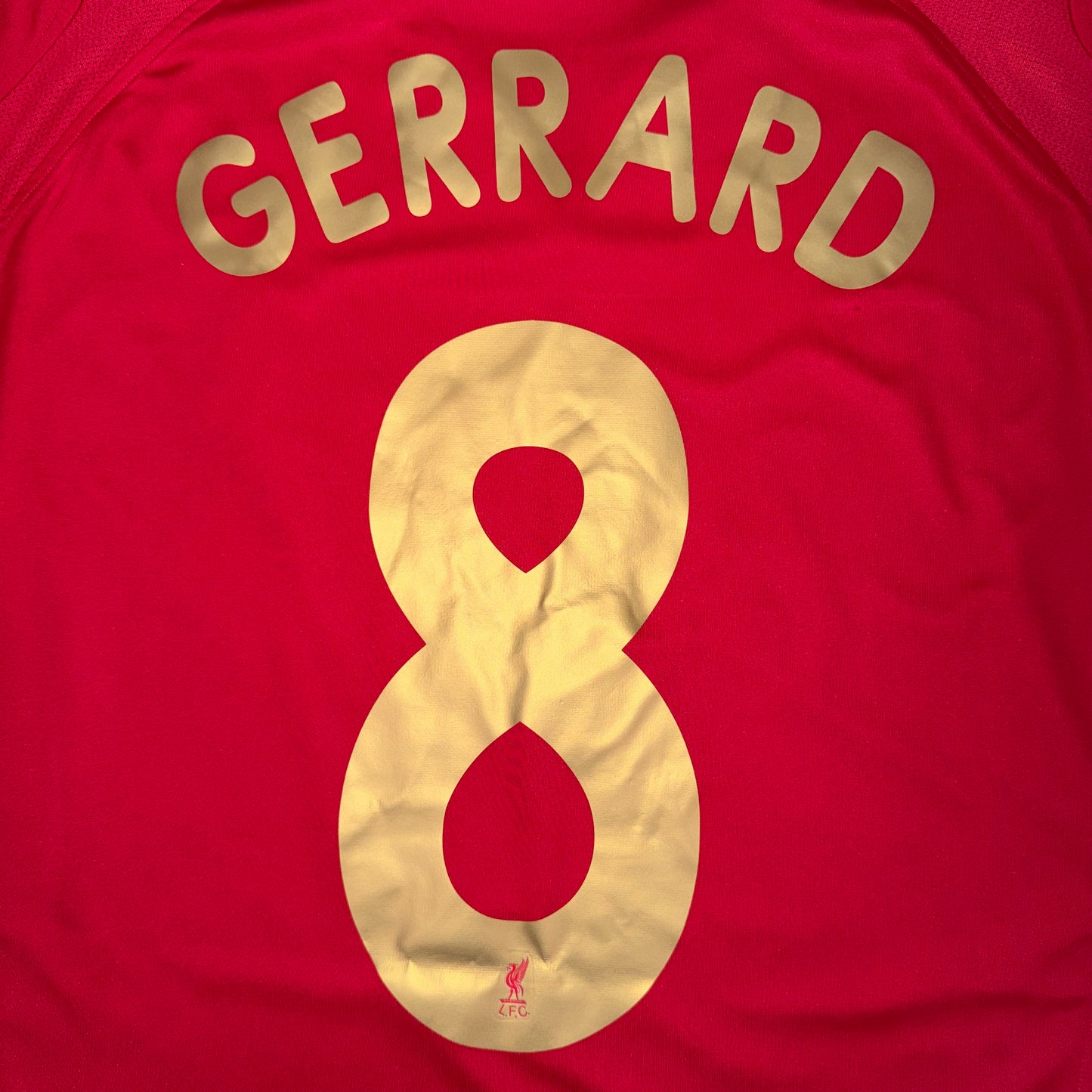2005/06 Liverpool Home Cup Shirt - Gerrard - L