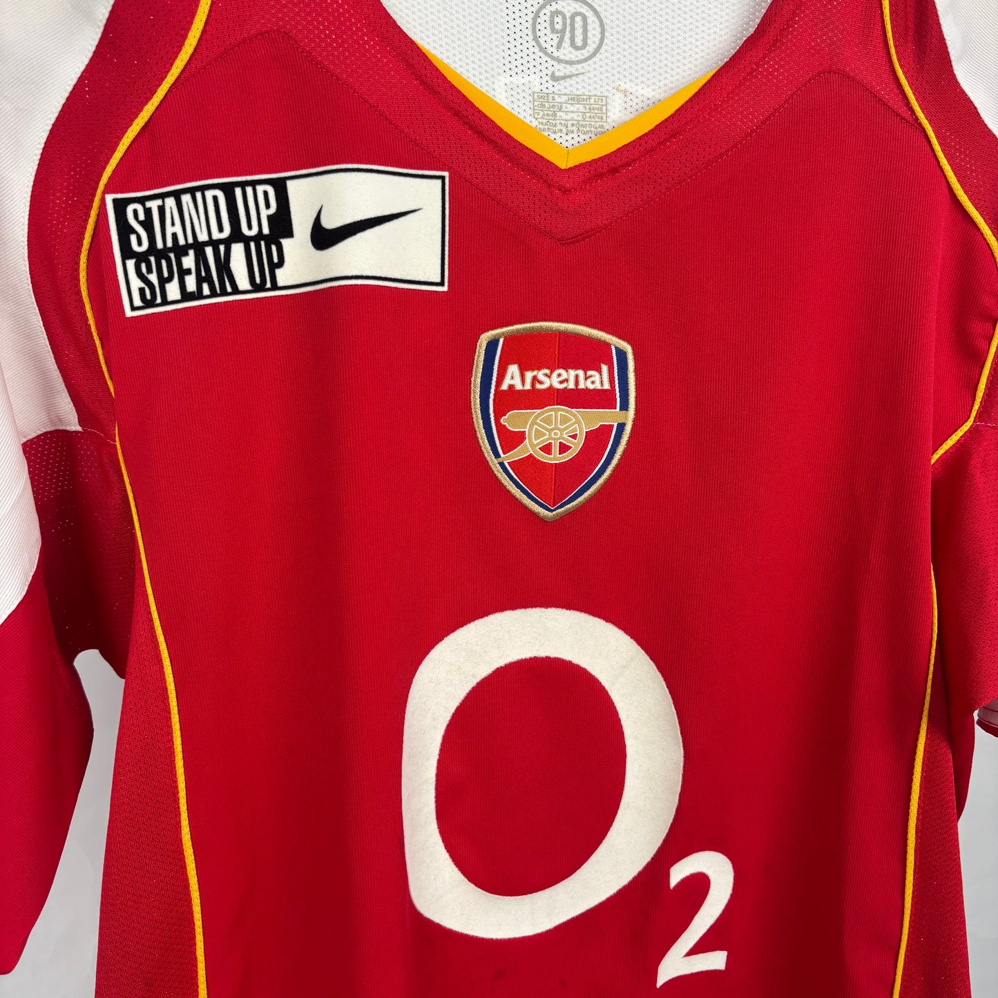 2004/05 Arsenal Home Shirt - Vieira - S
