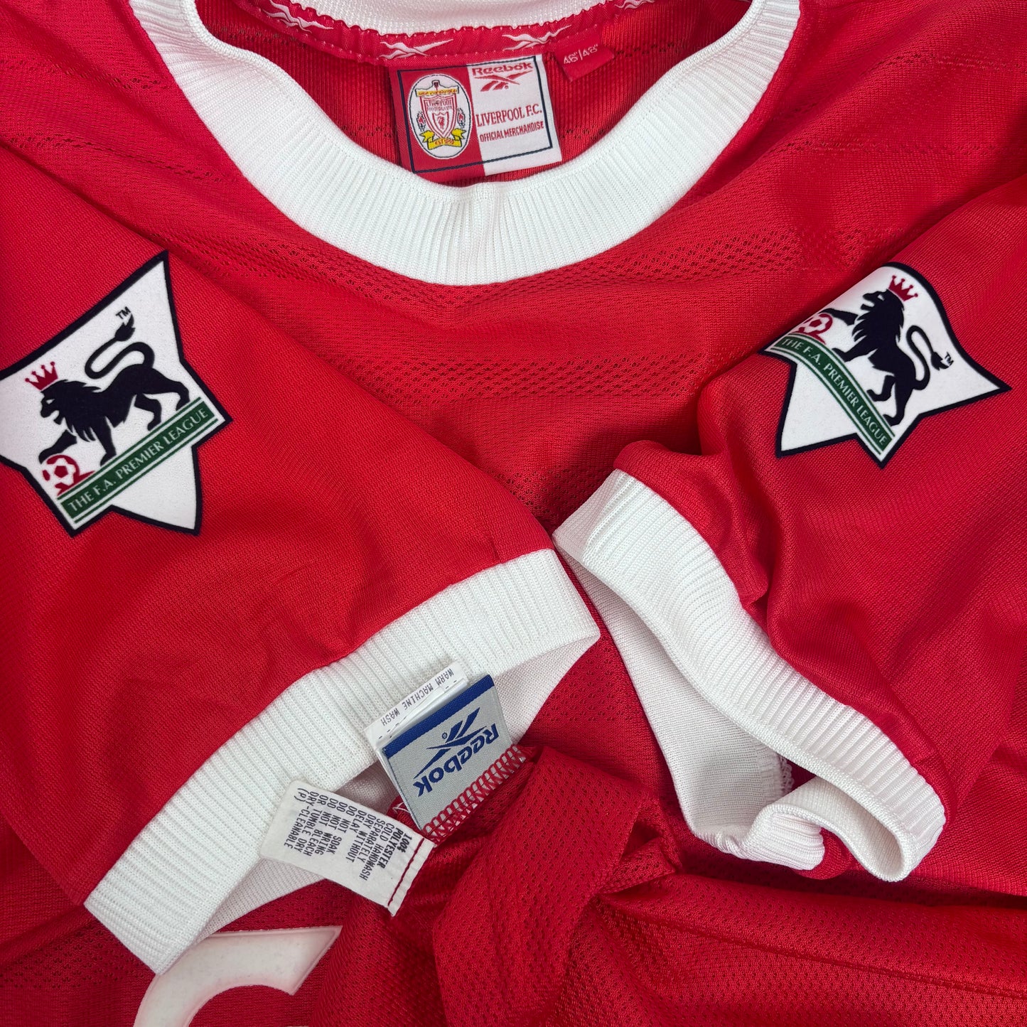 1998/99 Liverpool Home Shirt - Gerrard - XL