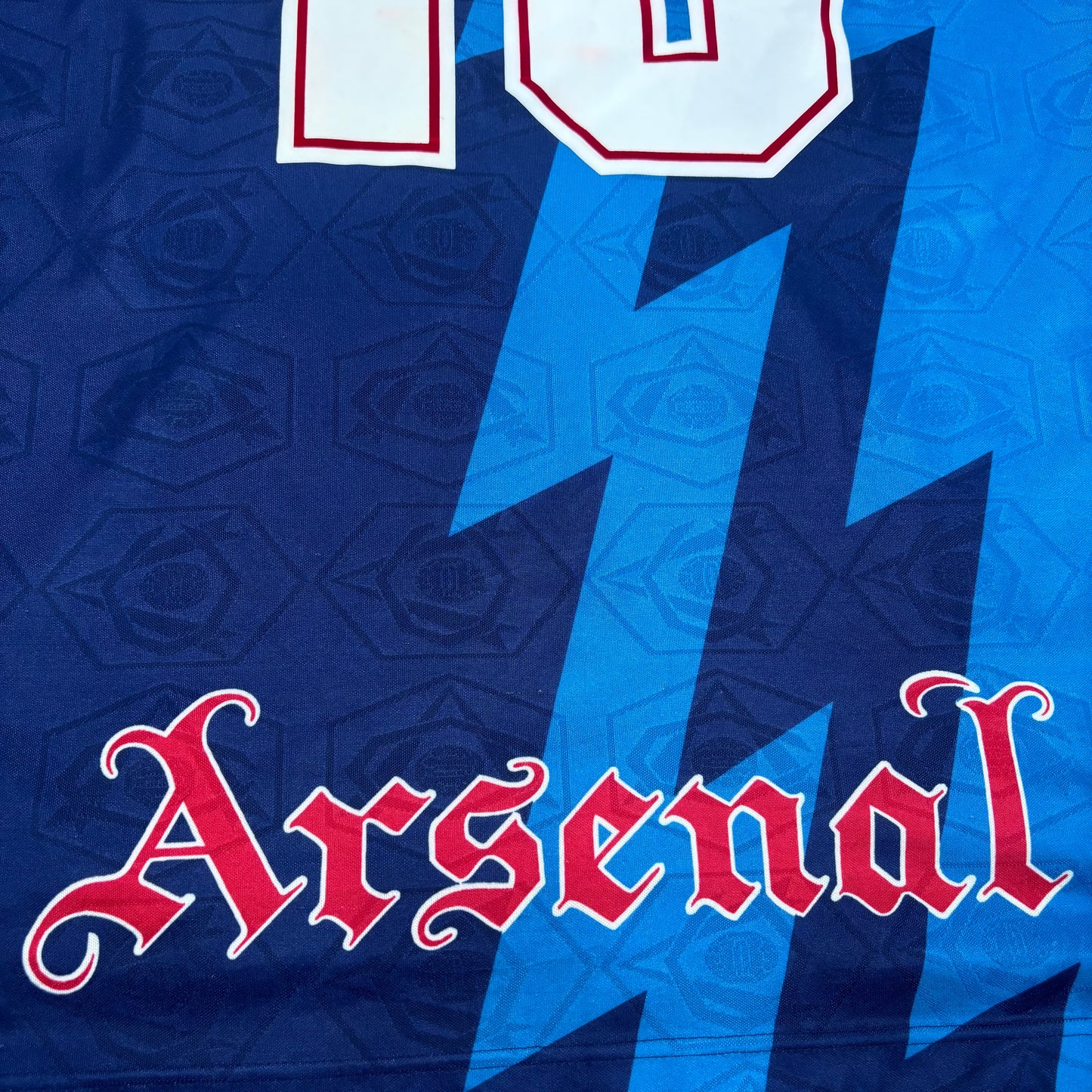 1995/96 Arsenal Away Shirt - Bergkamp - XL