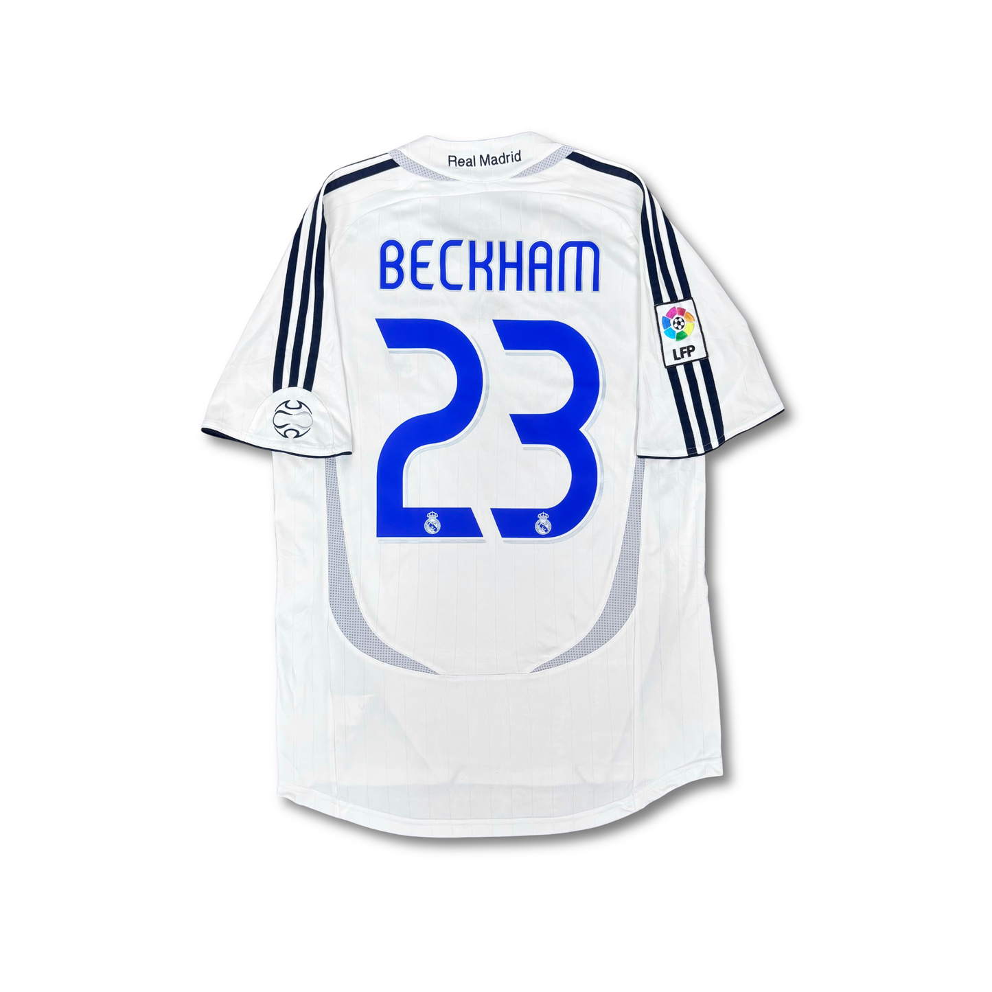 2006/07 Real Madrid Home Shirt - Beckham - S