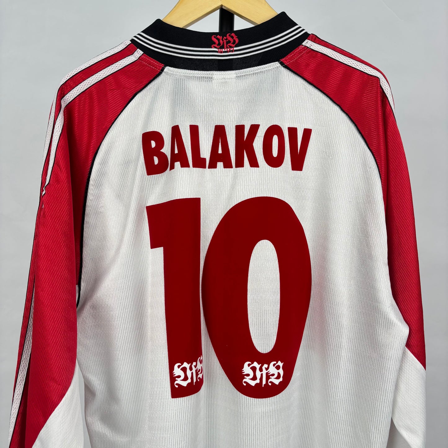 1998/99 Stuttgart Home Shirt Longsleeve - Balakov