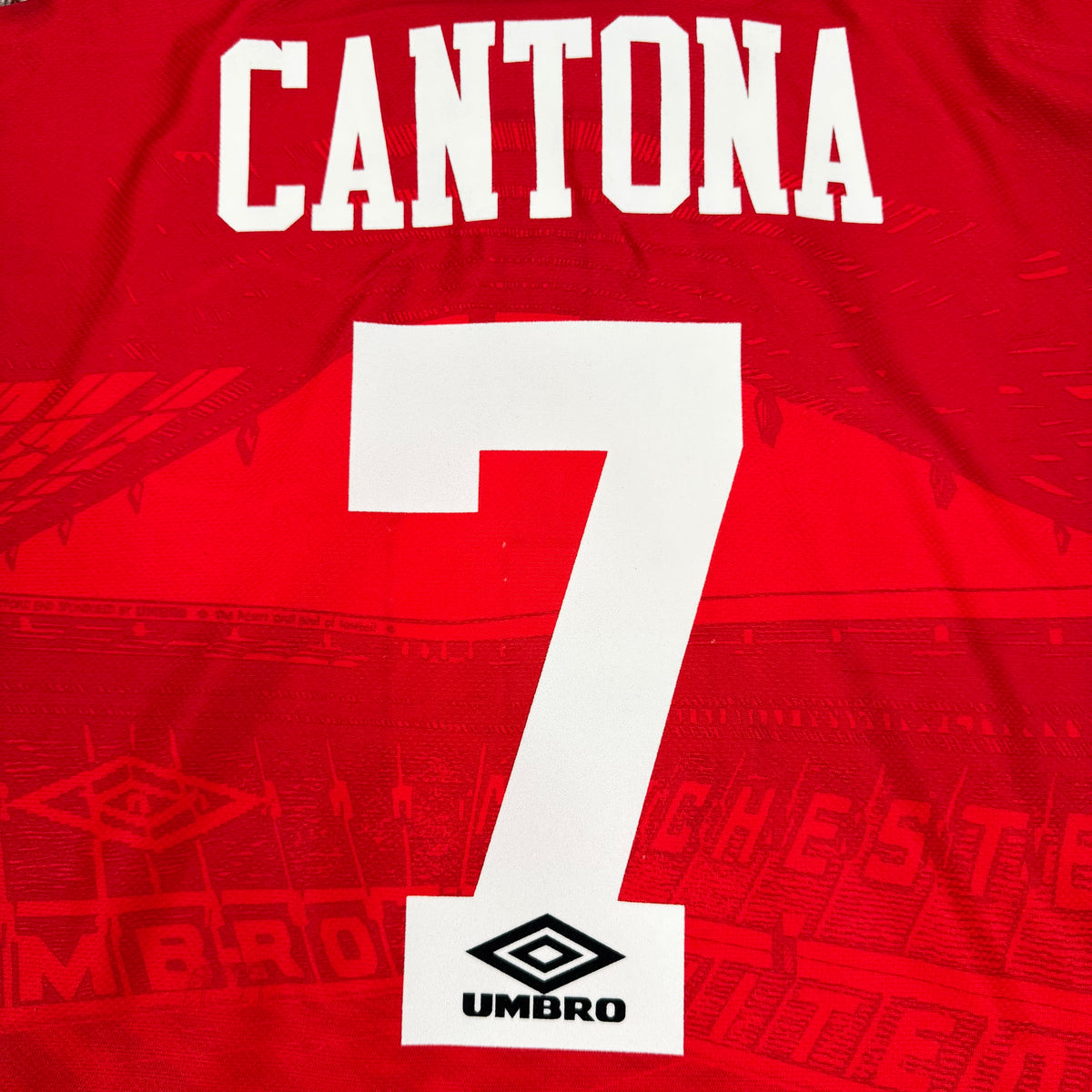 1994/95 Manchester United Home Shirt - Cantona - L