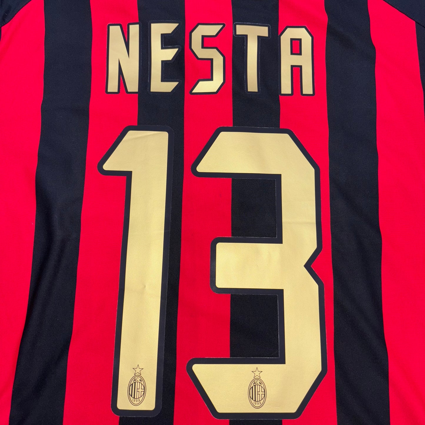 2005/06 AC Milan Home Shirt - Nesta - XL