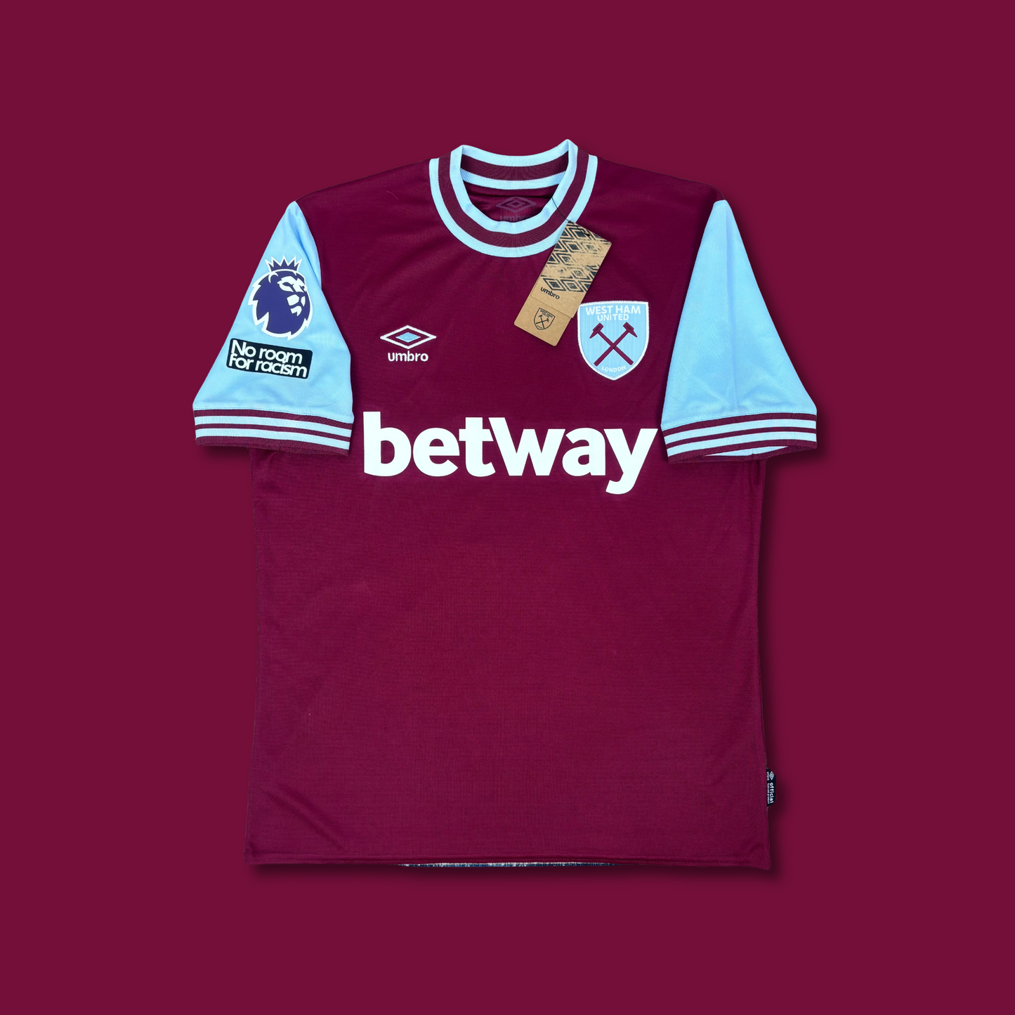 2024/25 West Ham Home Shirt - Ferguson - M - New with Tag