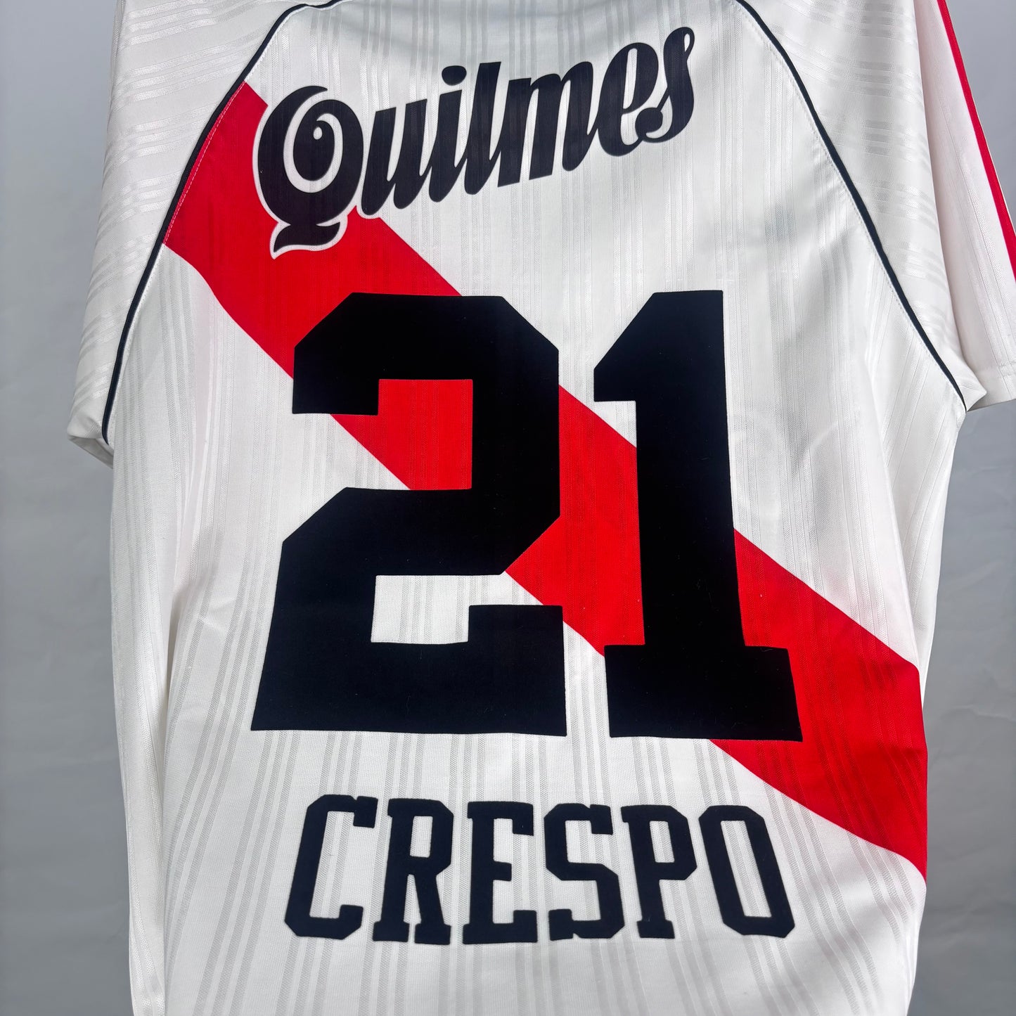 1995/96 River Plate Home Shirt - Crespo - M