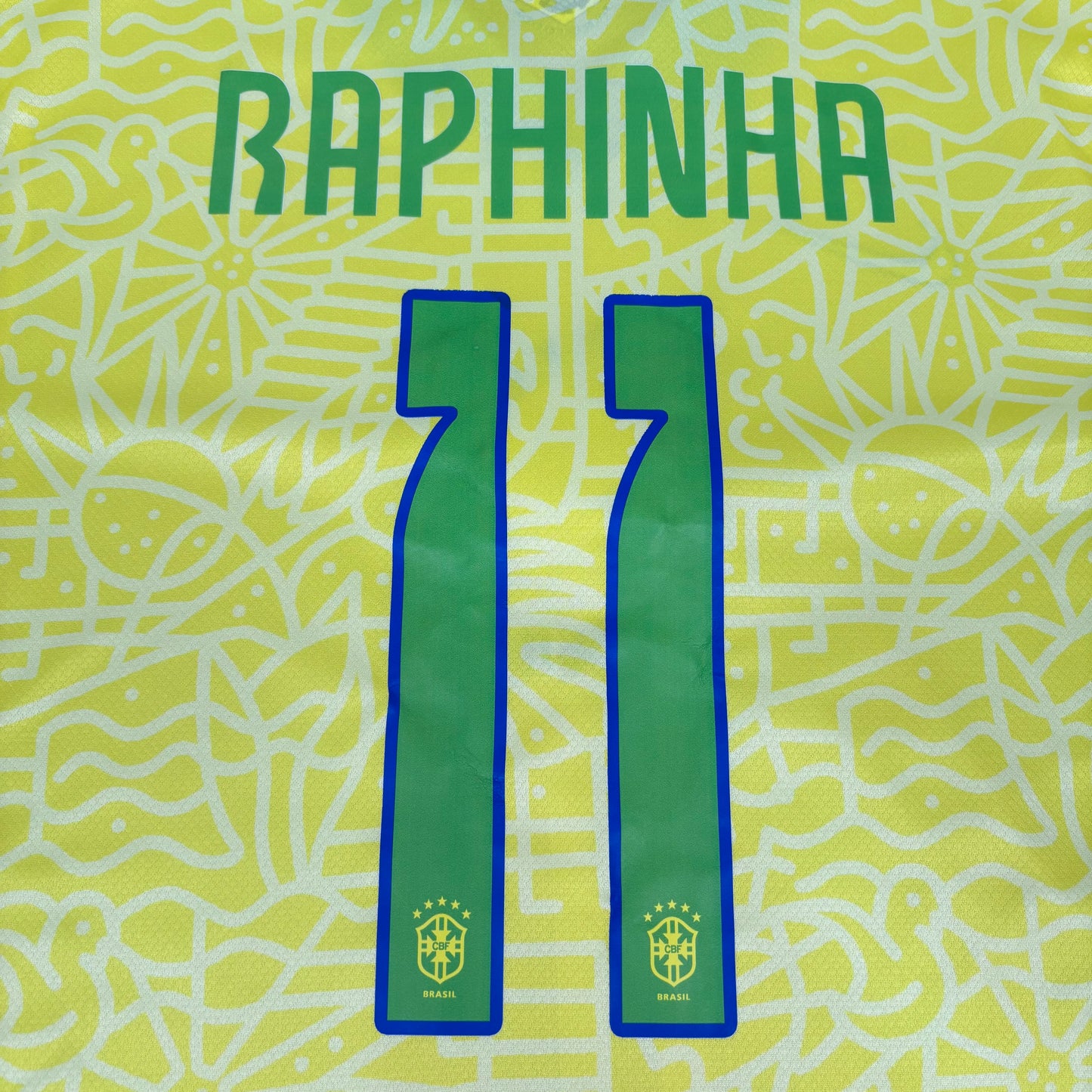 2022/24 Brazil Home Shirt - Raphinha - L