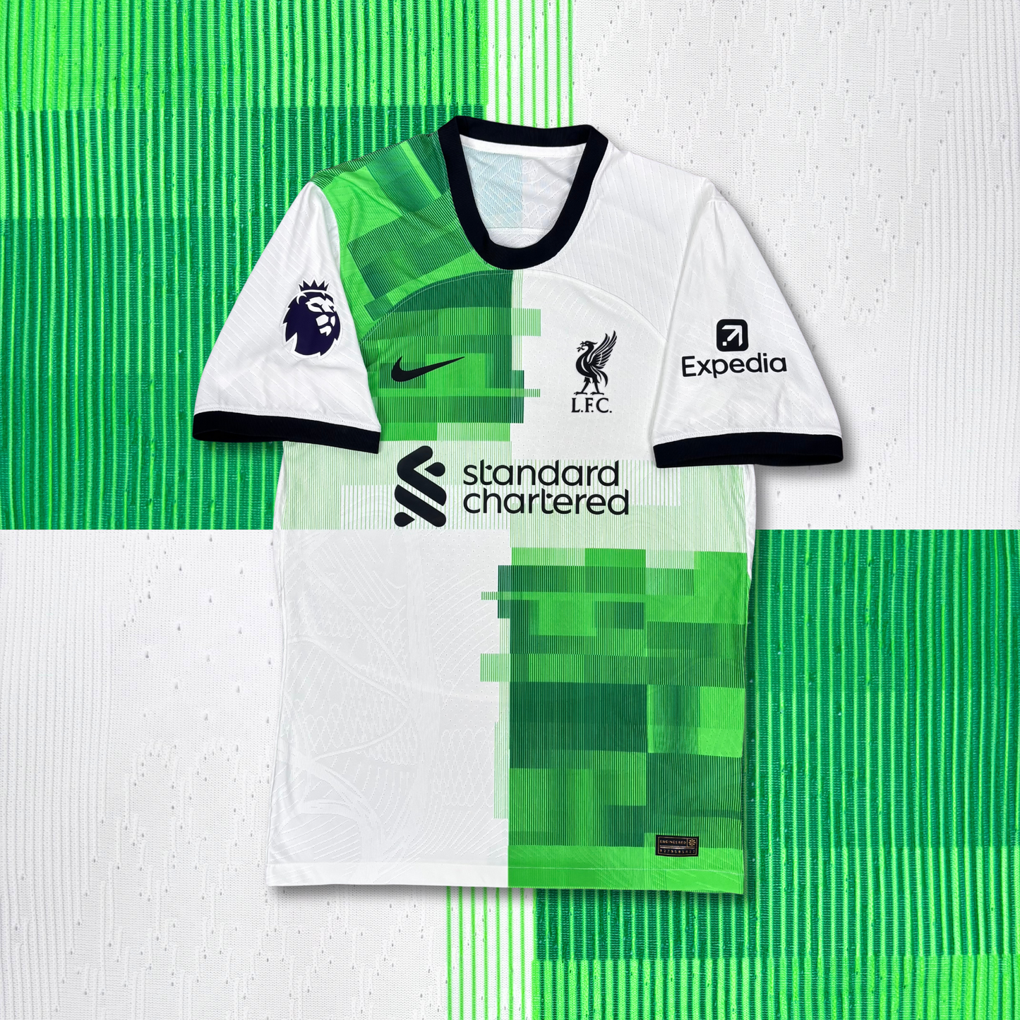 2023/24 Liverpool Away Shirt - Player Issue - Mo Salah - L
