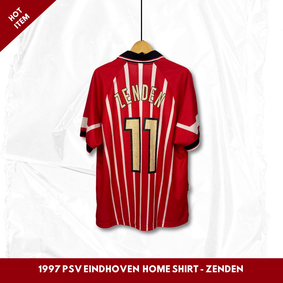 1997/98 PSV Eindhoven Home Shirt - Zenden