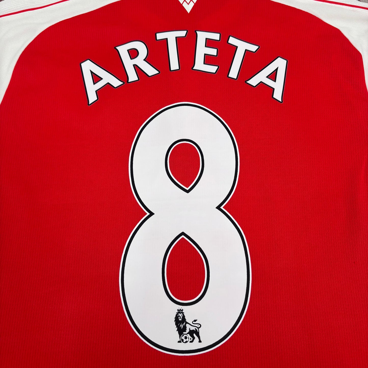 2015/16 Arsenal Home Shirt - Arteta - M