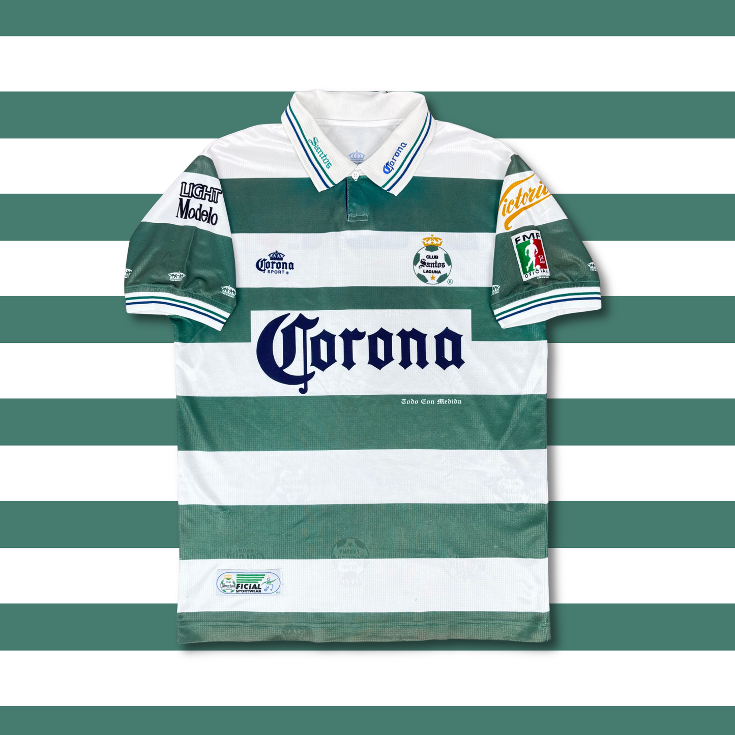 1996/97 Santos Laguna FC Home Shirt - L