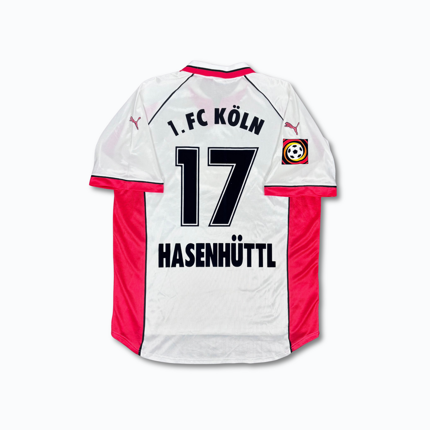 1998/99 FC Koln Home Shirt - Hussenhuttl - XXL